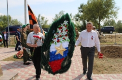 Военно - патриотический митинг «Прими солдат поклон земной!». Заветненское сельское поселение