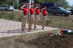 Военно - патриотический митинг «Прими солдат поклон земной!». Заветненское сельское поселение