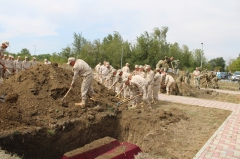 Военно - патриотический митинг «Прими солдат поклон земной!». Заветненское сельское поселение