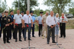 Военно - патриотический митинг «Прими солдат поклон земной!». Заветненское сельское поселение